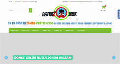 Desktop Screenshot of disfrazjaiak.com